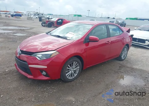 2015 Toyota Corolla Le Plus from USA, damaged, VIN 2T1BURHE1FC300064